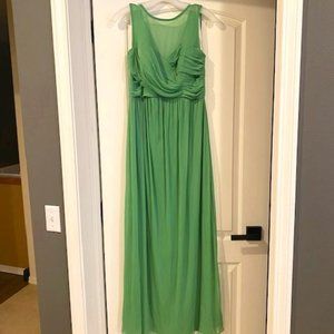 David's Bridal Dress in Sage